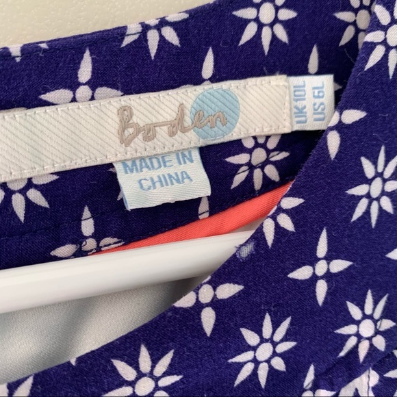 Boden / Halter Neck Summer Dress 6 - Picture 4 of 14